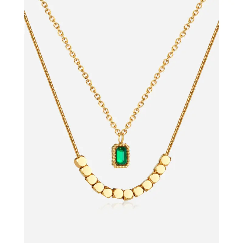 The Elara Stone Necklace