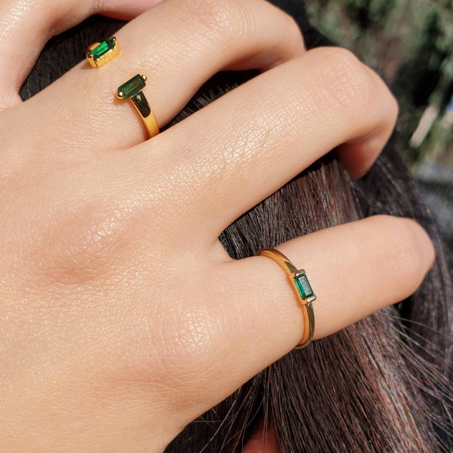 The Celeste Birthstone Ring