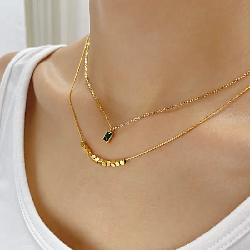 The Elara Stone Necklace